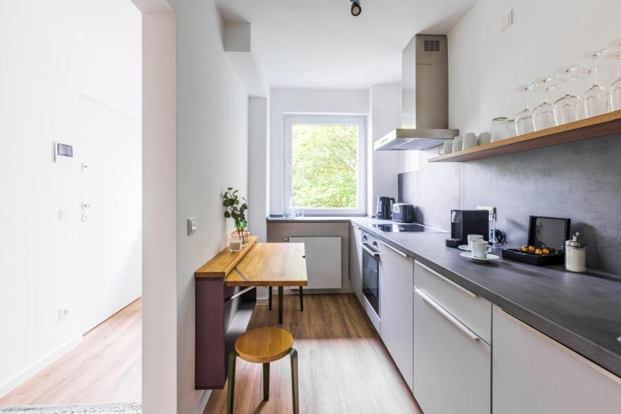 Glueck Auf Appartements Kaiserstrasse Muelheim Mülheim an der Ruhr Exterior foto