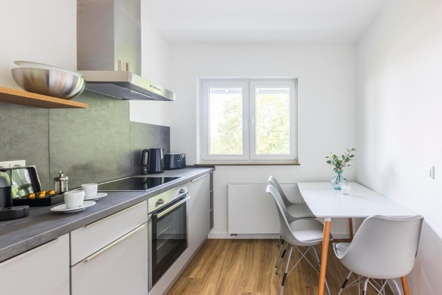 Glueck Auf Appartements Kaiserstrasse Muelheim Mülheim an der Ruhr Exterior foto
